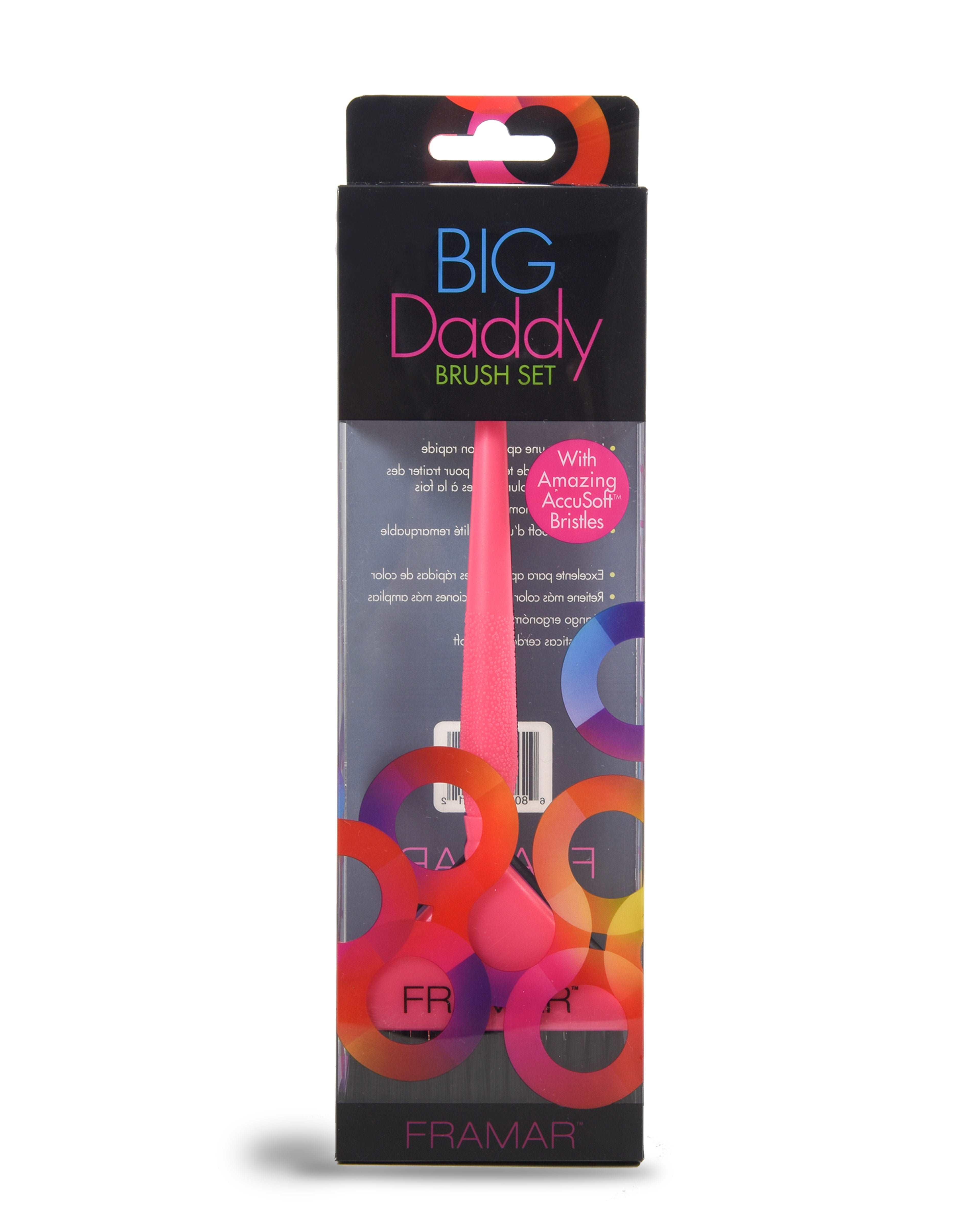 Extra-Wide Hair Color Brushes Set of 3 | Framar Big Daddy Brushes