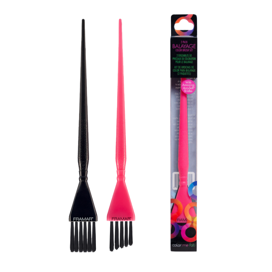 Thin Hair Coloring Brush Set of 2 | Framar Detail Brush